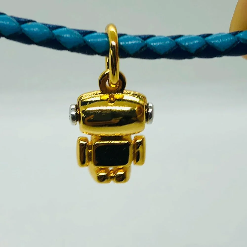 ✨✨Pandora Spinnable Face Robot Dangle Charm - Picture 2 of 5